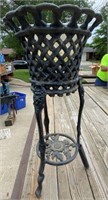 32" Wrought Iron Plant Stand
