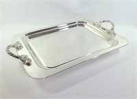 Silver Plated Grapevine Cocktail Tray