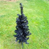 Black Pre-Lit Artificial Tree NEW!