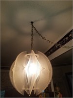 String Art Deco Ceiling Lamp w/Chain