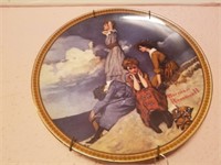 (6) Norman Rockwell Collector Plates