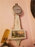 Antique Gilbert Banjo Wall Clock