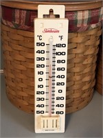 Vintage Sunbeam Outdoor Thermometer
