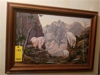 Lorayne Weinkauf Painting, Mountain Goats