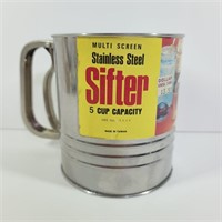 Stainless Steel Sifter With Original Label