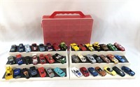 Die Cast Cars Matchbox & Hot Wheels w/Case