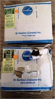 2 boxes of 20" x 22" garbage bags