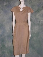 1930s 3 Piece Pinstripe Dress