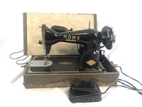 1921 Home Electric Portable  Sewing Machine