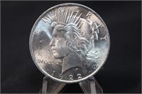 1922 Uncirculated Silver U.S. Peace Dollar
