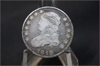 1819 Large 9 Capped Bust Quarter