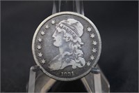 1831 Small Letter Capped Bust Quarter