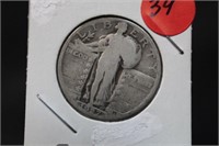 1927-S Standing Liberty Quarter Key Date