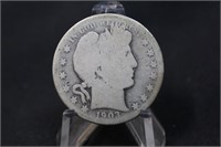 1903 Barber Silver Half Dollar