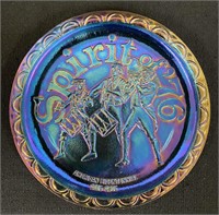 Carnival Glass Bicentennial Spirit '76 Plate