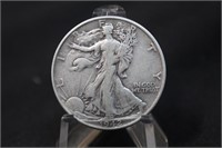 1942 Walking Liberty Silver Half Dollar