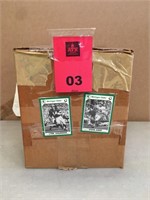 Box of Football Cards