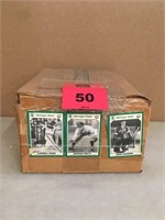 Box of Baseball and Hockey Cards