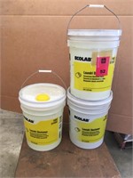 3 x Ecolab 5 Gal. Tri-Star Destainer Bleach