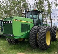 1982 John Deere 8760 4wd Diesel Tractor, Quad