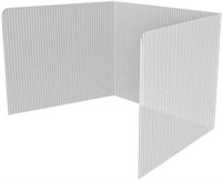 Pack of 20 Plastic Classroom Privacy Shields