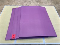 Lot of 4 Yoga Mats,  Purple