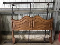 FULL SIZE HEADBOARD & FRAME ( matches lots