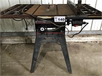 CRAFTSMAN TABLE SAW WIRED FOR 120v