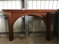 HANDCRAFTED FIREPLACE SURROUND 7’’ 8? L x 5’ 1?