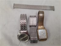 3 Men's Watches Plus Band