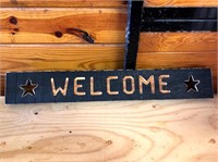 STAR WELCOME SIGN