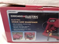 Chicago Electric Chain Saw Sharpener NIB