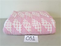 Pink 68" x 72" Quilt