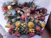 Lot of Fruit Decor.  Swag is 30" Wide