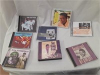 9 CD's Armstrong, Fitzgerald, Cole and Others