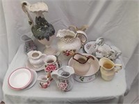 Lot of Pitchers and Misc.  As Found