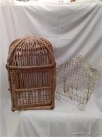 2 Decorative Bird Cages