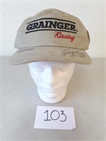 Signed Grainger Racing Hat
