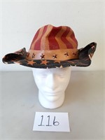 Peter Grimm Blue Justice Drifter Straw Hat