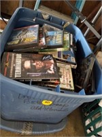 TOTE OF ASSORTED MOVIES