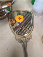 VINTAGE VANITY HAND HELD MIRROR