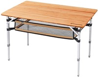 KingCamp Bamboo Folding Table for Outdoor