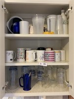Contents in Cabinet (mugs, cups)