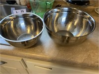 Stainless Serving/Mixing Bowls