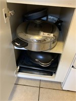 Contents of Cabinets (pots & pans)