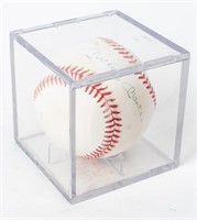 Mickey Mantle Signed Baseball AAU COA