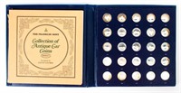 Coin Franklin Mint Antique Car Coins in Binder #1
