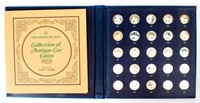 Coin Franklin Mint Antique Car Coins in Binder #3