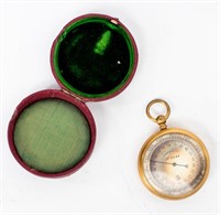 Antique Pocket Barometer