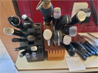 Assorted Knives with Block